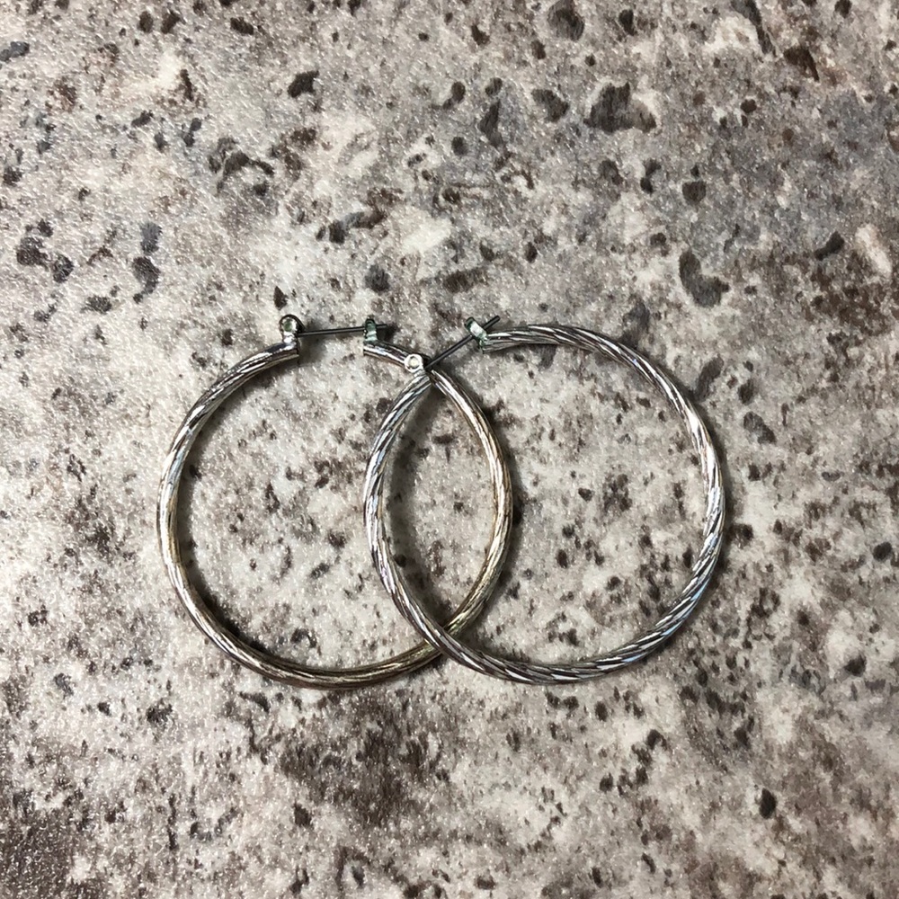 Hoop earrings